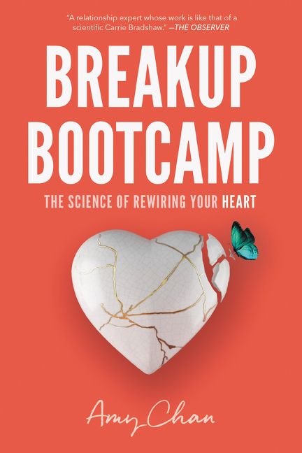Breakup Bootcamp book cover by Amy Chan